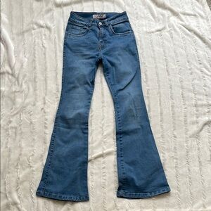 Blue Flare Jeans